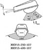 Рисунок светильника консольного «Сириус» ЖКУ15