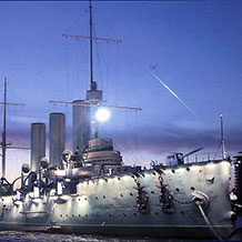 Освещение крейсера «Аврора»